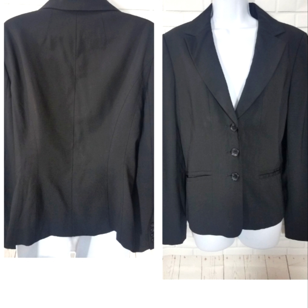 Ann Taylor Black Blazer Suit Jacket